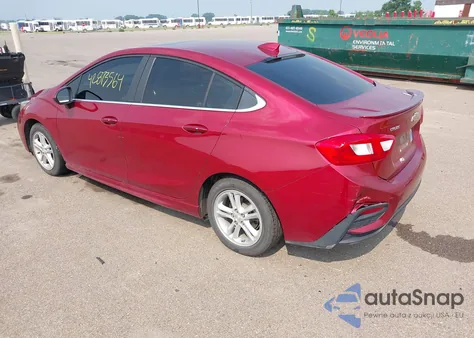 2017 Chevrolet Cruze Lt Auto из США, поврежденный, VIN 1G1BE5SMXH7174497